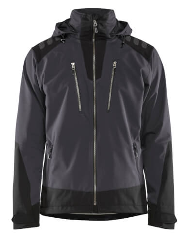Blaklader 4749 zwart/grijs softshell werkjas