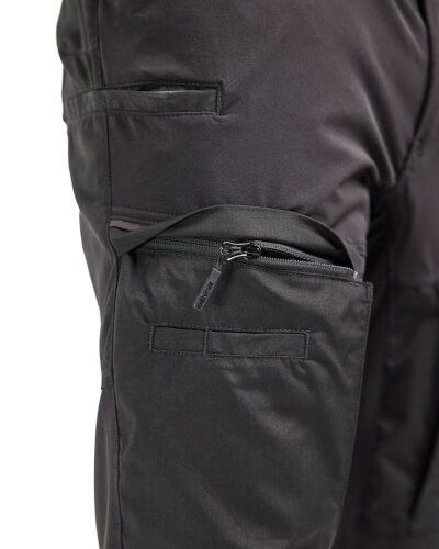 Blaklader 1456 zwarte stretch werkbroek kniezak