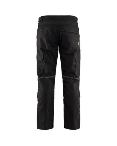 Blaklader 1448 zwarte stretch werkbroek achterkant