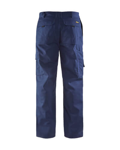 Blaklader 1407 marineblauwe werkbroek achterkant