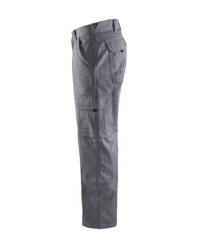 Blaklader 1407 grijze werkbroek linkerzijde