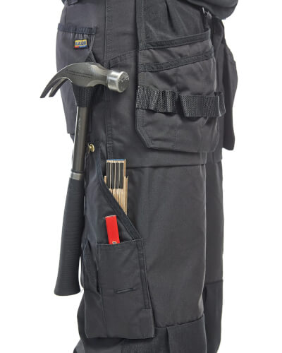Blaklader 1525 grijze werkbroek zakken
