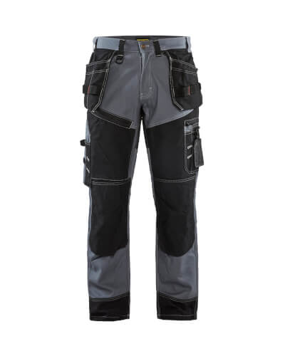 Blaklader X1500 1370 grijze katoenen werkbroek front