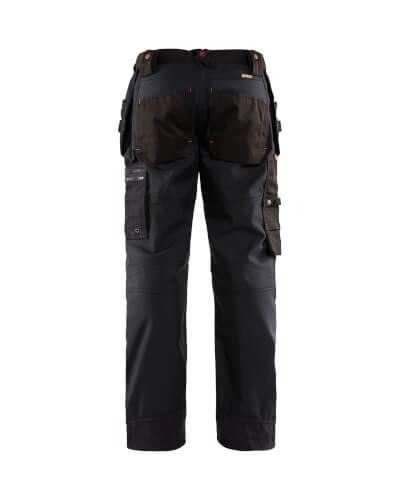 Blaklader X1500 2517 softshell werkbroek achterzijde
