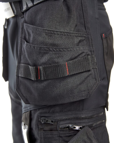Blaklader X1500 2517 softshell werkbroek gereedschapszak