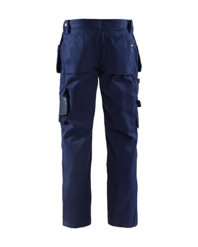 Blaklader 1530 1860 marineblauwe werkbroek achterzijde