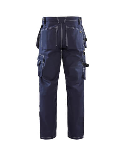 Blaklader 1530 1370 marineblauwe werkbroek achterzijde