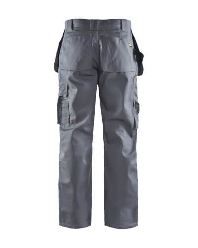 Blaklader 1532 1860 grijze stoffeerdersbroek achterzijde