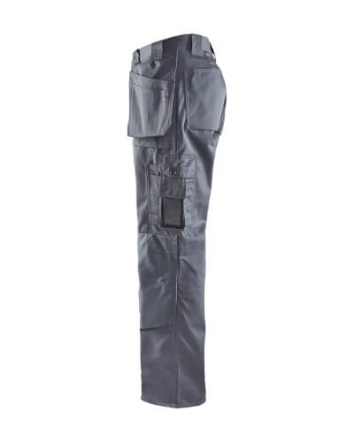 Blaklader 1532 1860 grijze stoffeerdersbroek linkerzijde