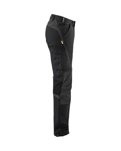 Blaklader 1422 zwarte stretch werkbroek rechterzijde
