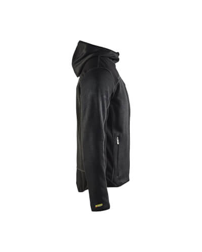 Blaklader 4930 donkergrijze softshell werkjas rechterzijde