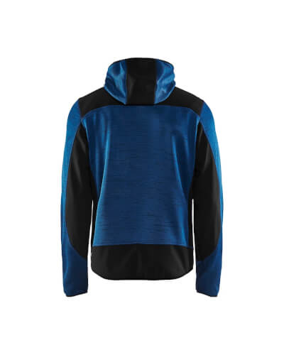 Blaklader 4930 marineblauwe softshell werkjas achterzijde