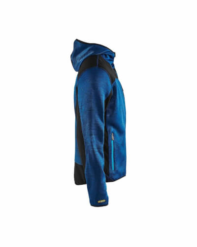 Blaklader 4930 marineblauwe softshell werkjas rechterzijde