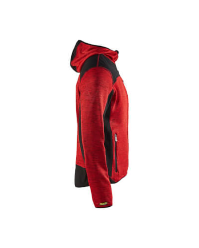 Blaklader 4930 rode softshell werkjas rechterzijde