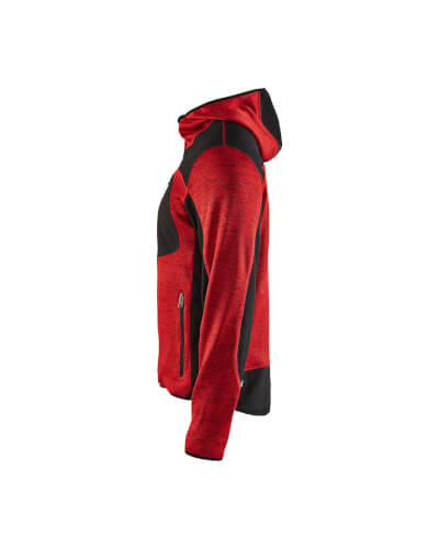 Blaklader 4930 rode softshell werkjas linkerzijde