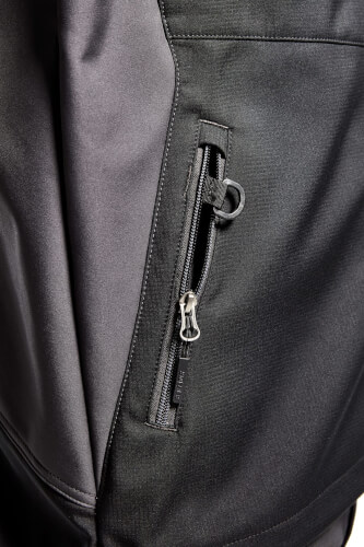 Blaklader 4950 zwarte softshell werkjas zak met d lus
