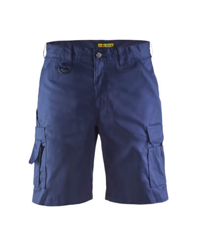 Blaklader 1447 marineblauwe korte werkbroek voorzijde