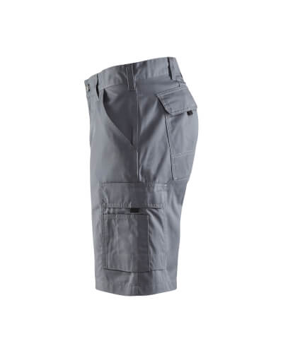 Blaklader 1447 grijze korte werkbroek linkerzijde