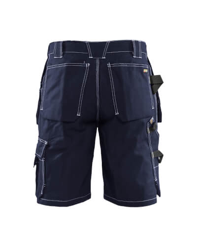 Blaklader 1534 1370 marineblauwe korte werkbroek achterzijde
