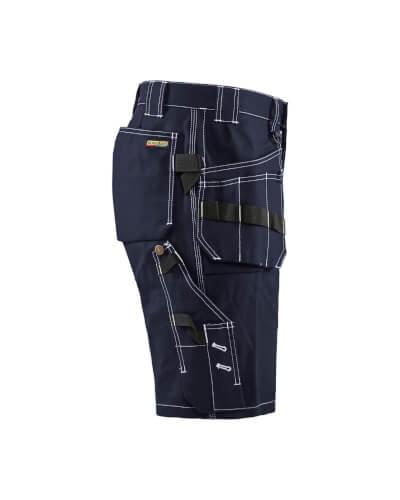 Blaklader 1534 1370 marineblauwe korte werkbroek rechterzijde