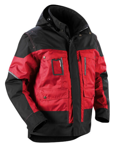 Blaklader 4886 rood/zwarte winter werkjas
