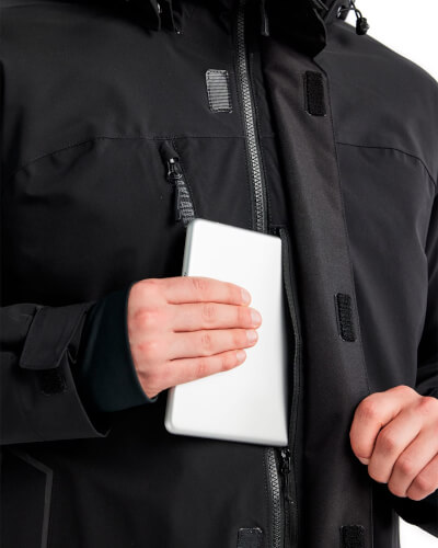 Blaklader 4484 zwarte winter werkjas binnenzak