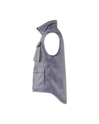 Blaklader 3801 grijze bodywarmer linkerzijde