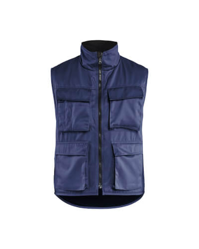 Blaklader 3801 marineblauwe bodywarmer voorzijde
