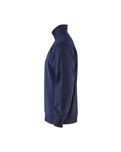 Blaklader 3365 1048 blauwe sweater linkerzijde