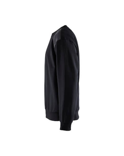 Blaklader 3580 zwart/grijze sweater linkerzijde