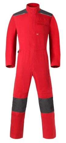 Havep 20320 rood/grijze werkoverall