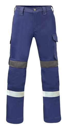 Havep 80395 blauw/grijze werkbroek
