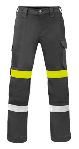 Havep 80395 grijs/high viz gele werkbroek