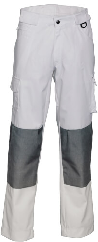 Havep 8597 wit/grijze werkbroek