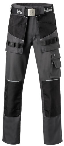 Havep 8730 grijs/zwarte werkbroek