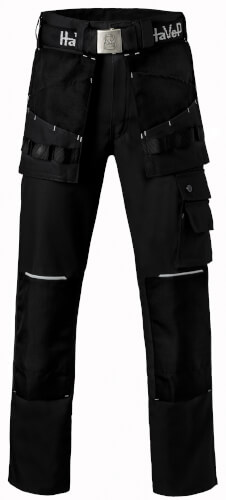 Havep 8730 zwarte werkbroek