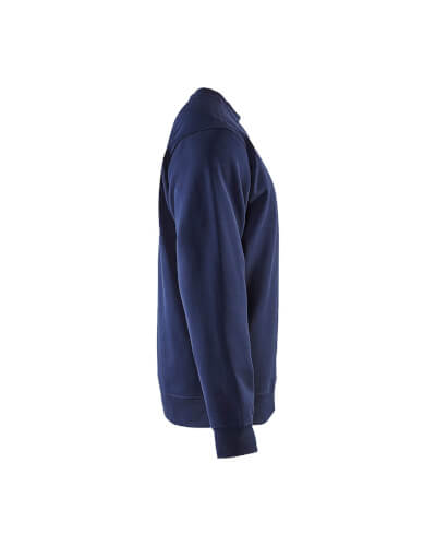 Blåkläder 3364 1048 blauwe sweater linkerzijde