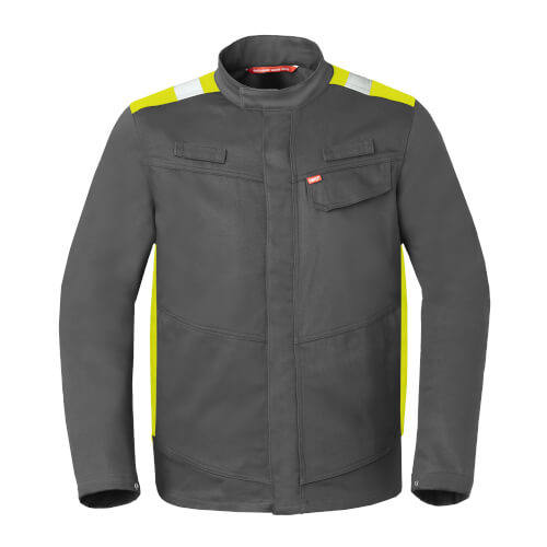 Havep 50336 grijs/fluo gele werkjas