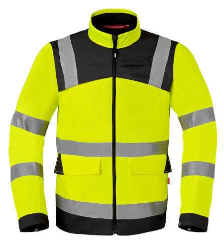 Havep 50429 fluo gele/grijze werkjas