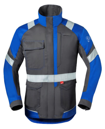 havep 50292 grijs/blauwe werkjas