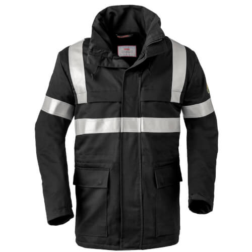 Havep 40070 zwarte werkparka