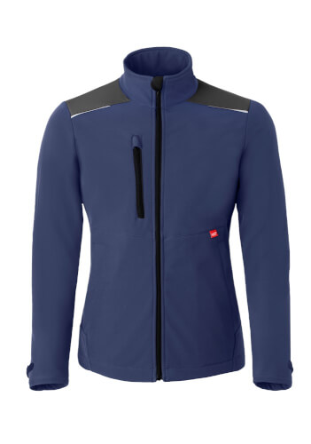 Havep 40235 blauw/grijze softshell werkjas