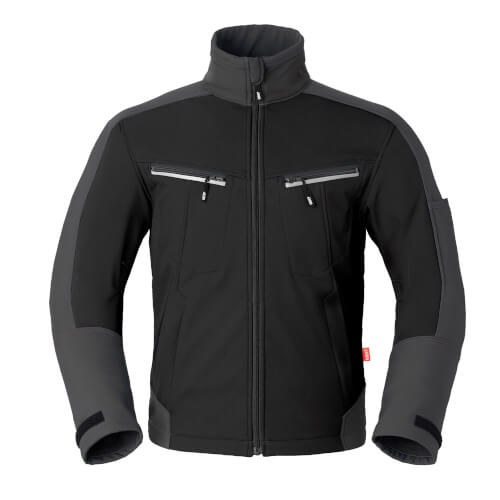 Havep 40145 zwart/grijze softshell werkjas