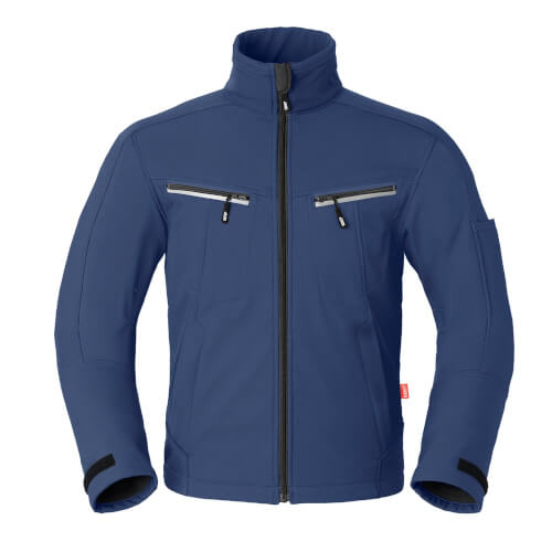 Havep 40145 blauwe softshell werkjas
