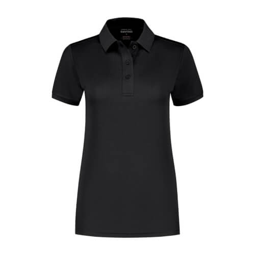 Santino Edinburgh Ladies zwart poloshirt