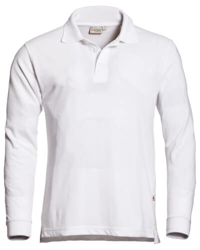 Santino Matt wit poloshirt