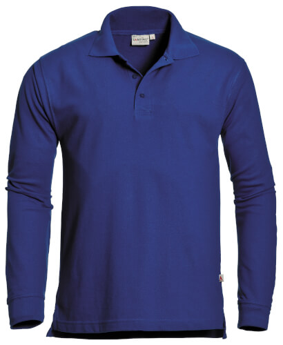 Santino Matt korenblauw poloshirt