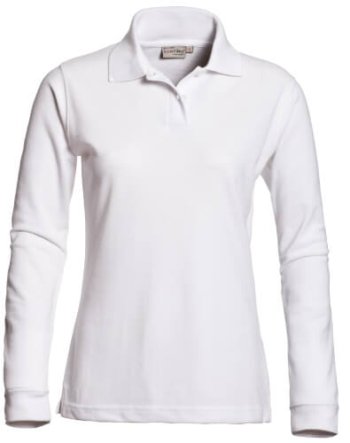 Santino Matt dames wit poloshirt