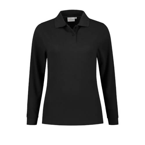 Santino Matt dames zwart poloshirt