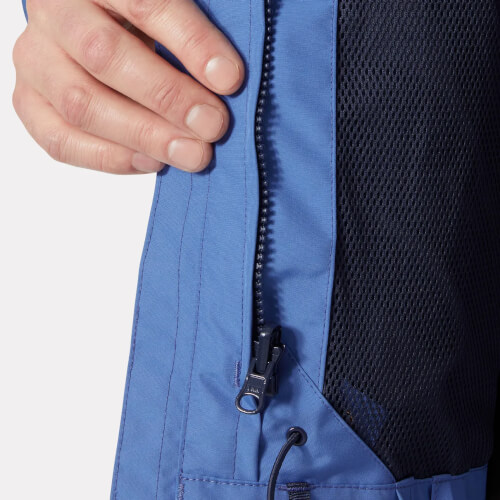 71261 Manchester 2.0 blauwe softshell werkjas